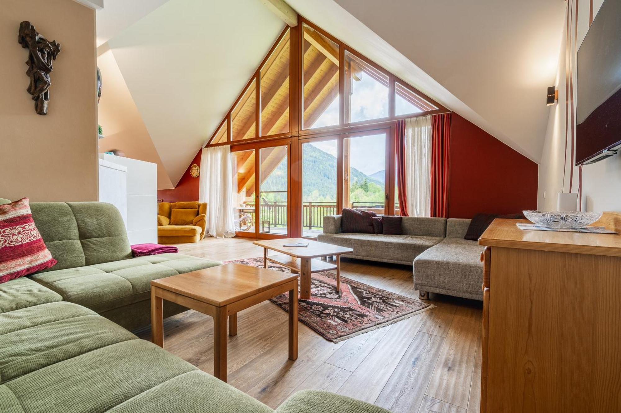 Schoenes Apartment Praegant Bad Kleinkirchheim Kültér fotó